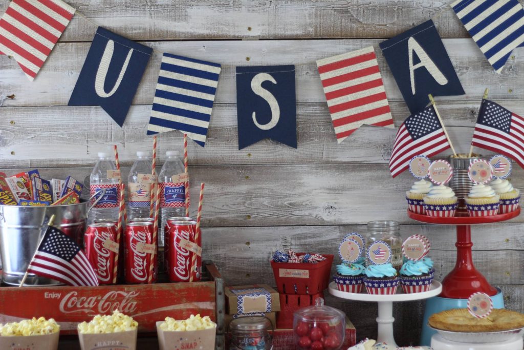 Rustic 4th of July Party