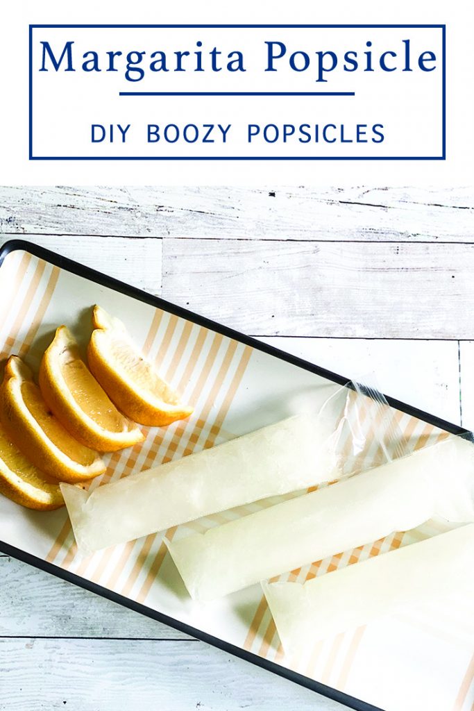 Boozy Popsicles Lemon Slices