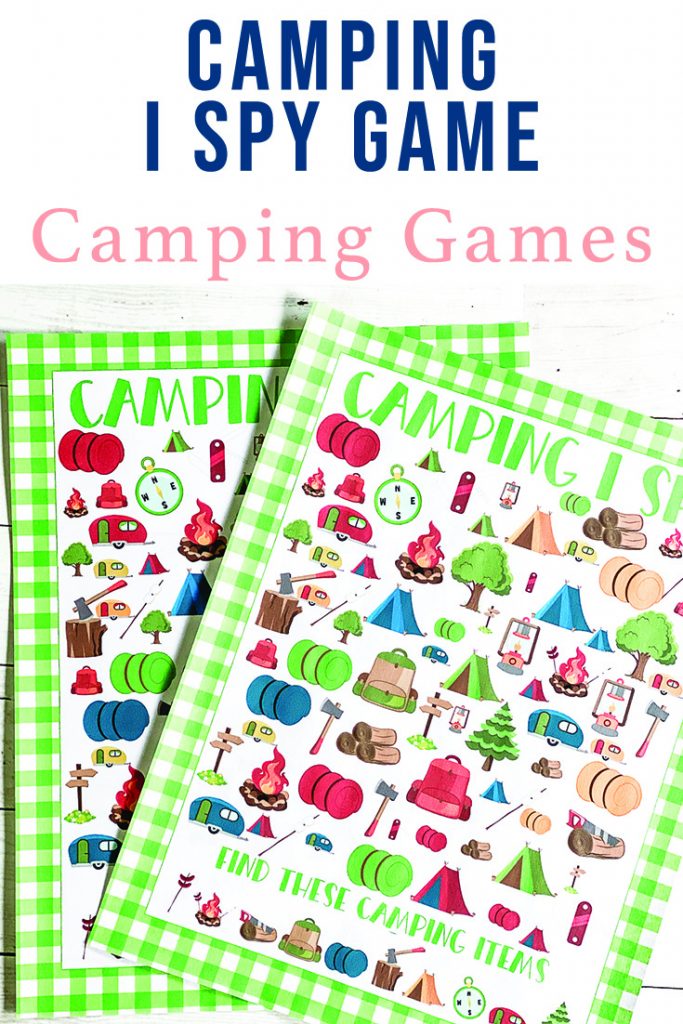 Camping Printable
