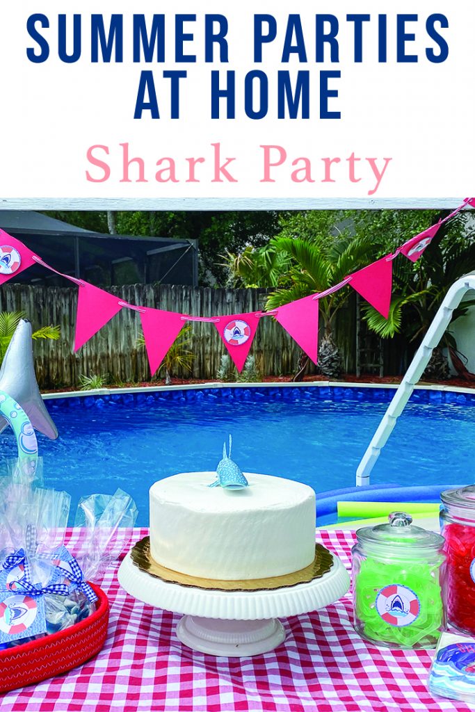 Shark Party Cake