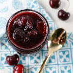 Cherry Compote Canning Jar
