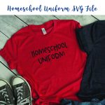 Homeschool Uniform SVG File