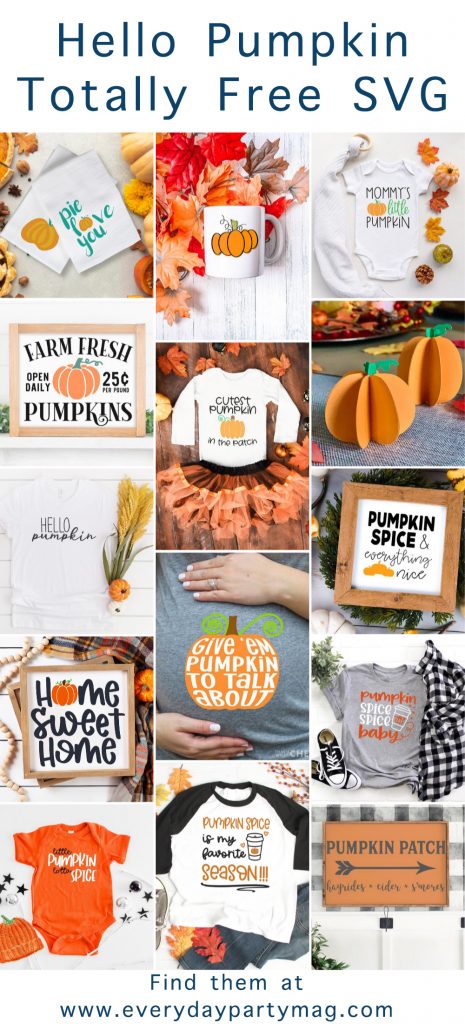 Pumpkin SVG Collage