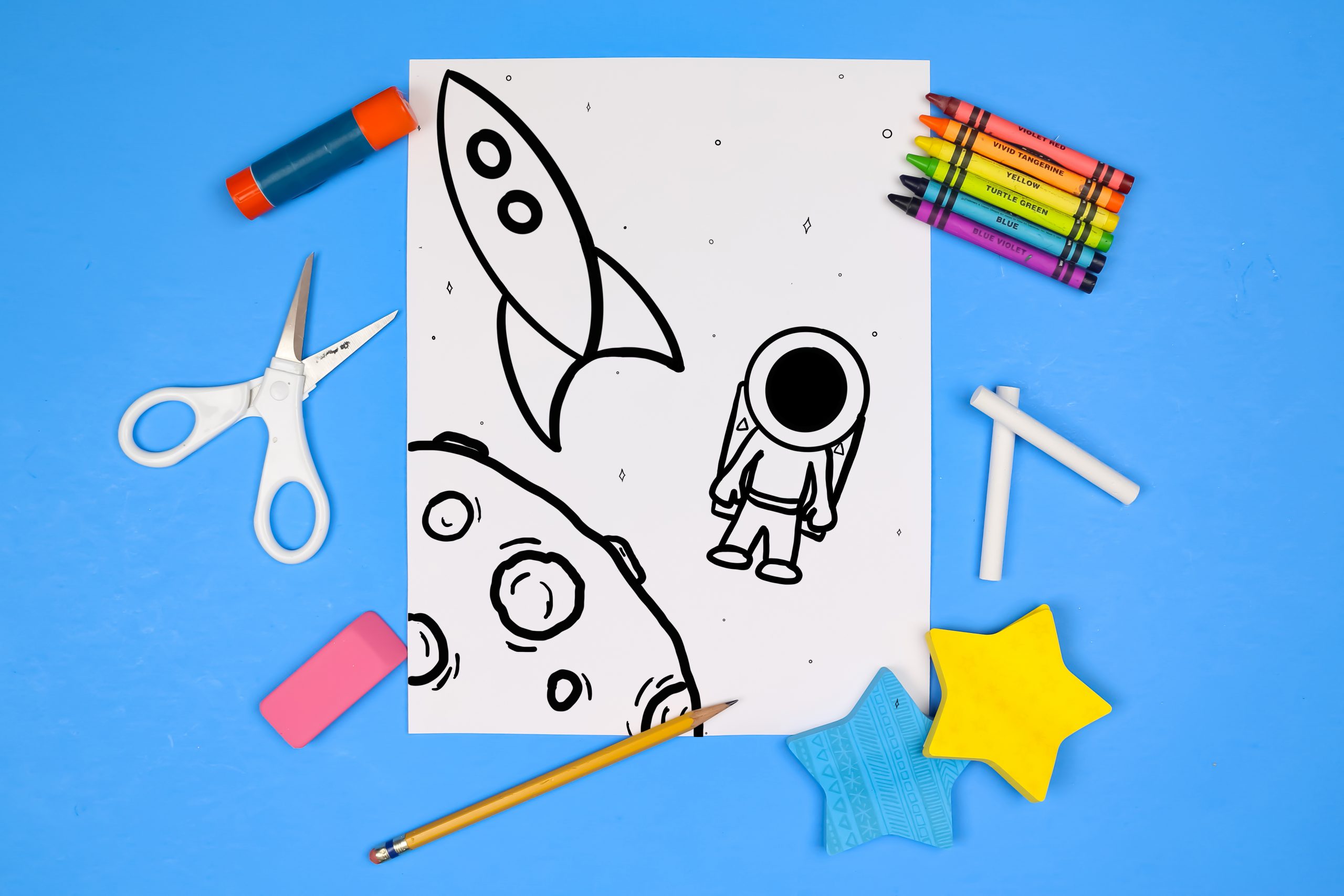 STEP BY STEP SPACE DRAWING BOOK FOR KIDS: Explore, Fun with Learn... How To  Draw Planets, Stars, Astronauts, Space Ships and More! | (Activity Books  for children) Nice Gift For Future Artists: