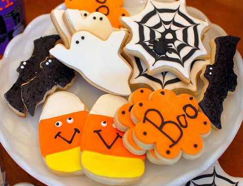 Halloween Cookies with Royal Icing