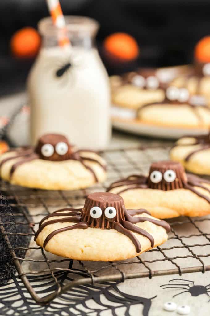 Spider Halloween Cookies
