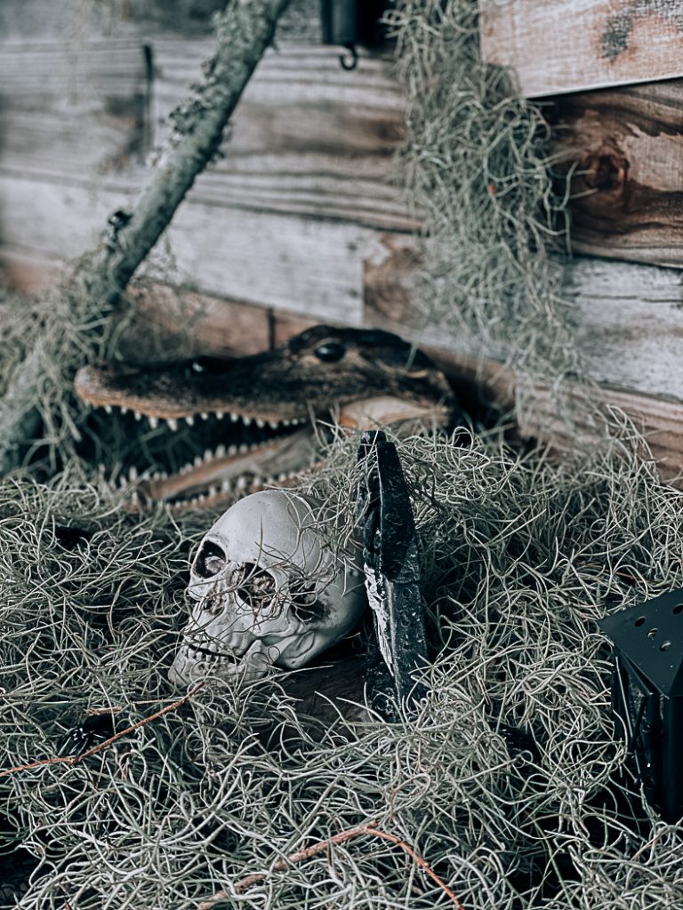 Haunted Swamp Halloween Display