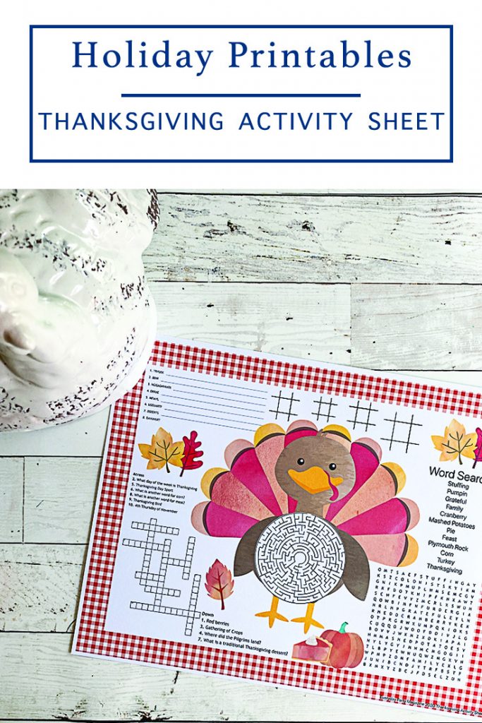 Thanksgiving Day Activity