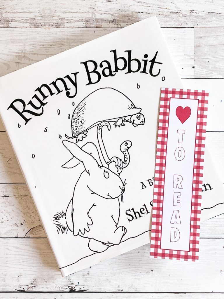 Runny Babbit Book Bookmark