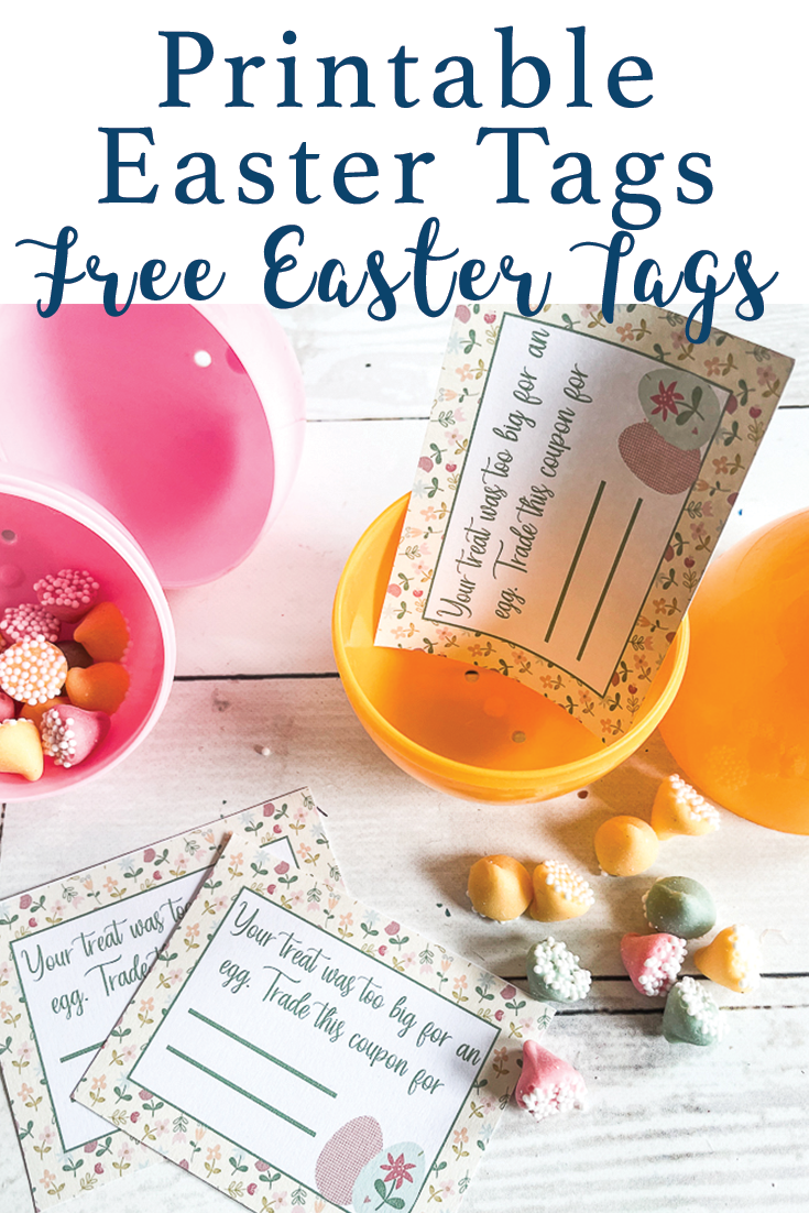 Printable Easter Egg Prizes - Everyday Party Magazine