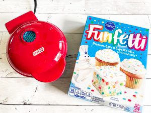 Waffle Iron Cake Mix