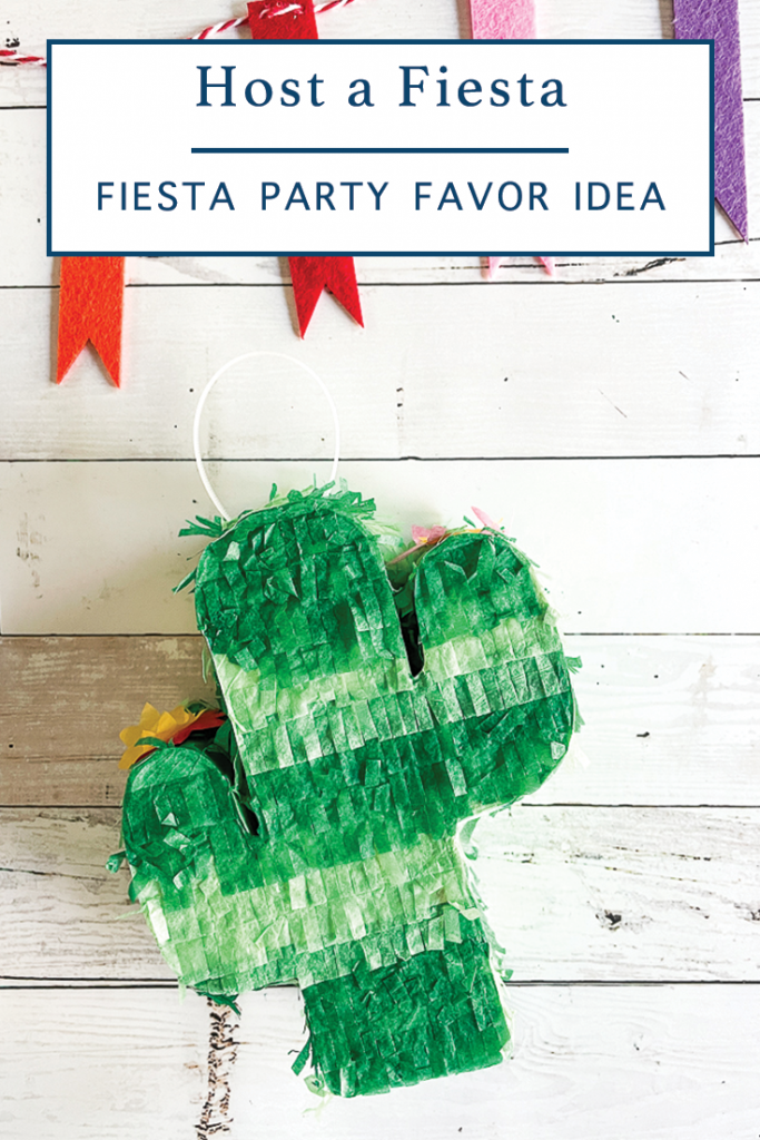 Cactus Piñata Party Favor