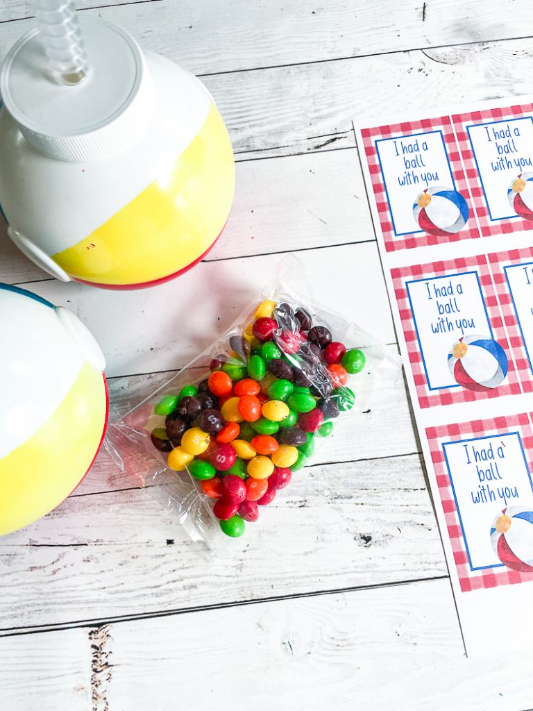 Printable Tags Colorful Candy