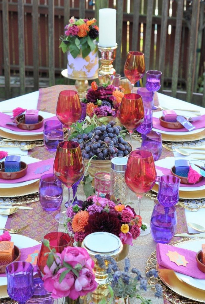 Arabian Party Table