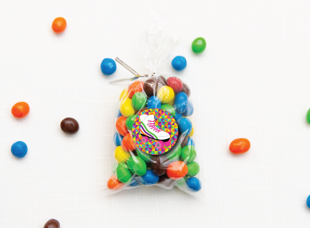 Roller Skate Candy Tag