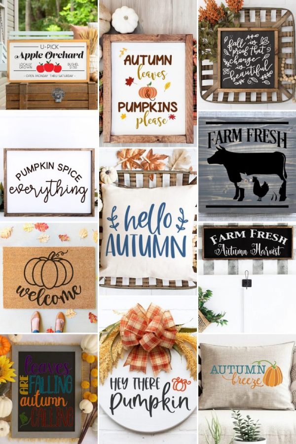 DIY Farmhouse Sign for Fall - Everyday Party Magazine