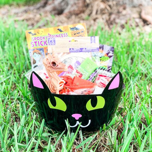 Halloween Cat Bucket