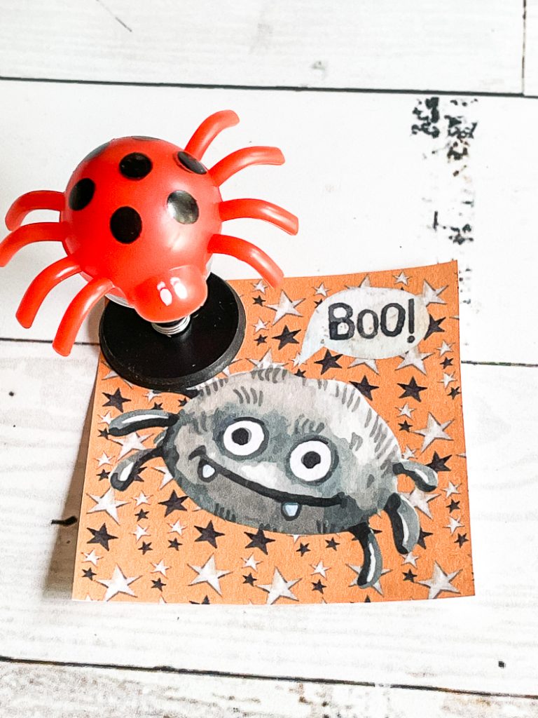 Spider Halloween Tags