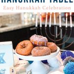 Hanukkah Party Table