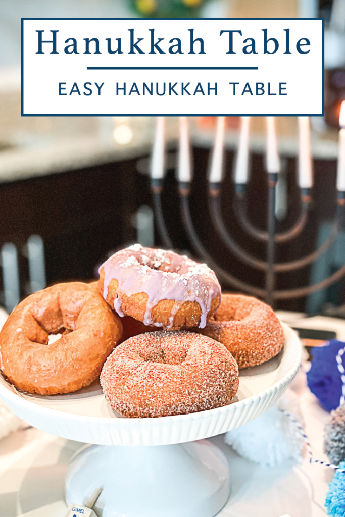 Hanukkah Table