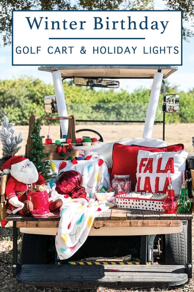 Holiday Golf Cart