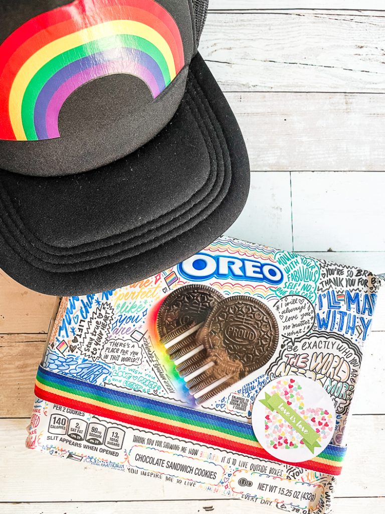Rainbow Hat Pride Cookies