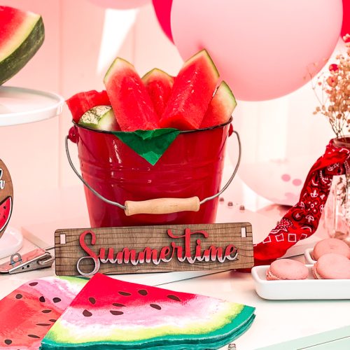 Watermelon Party Table