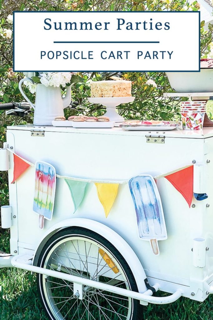 Ice Cream Cart Party Table
