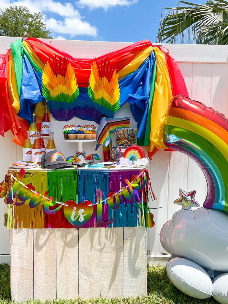 Pride Party Table