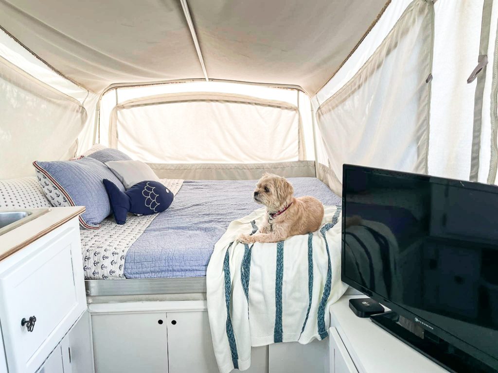 Pop Up Camper Bed Small Dog