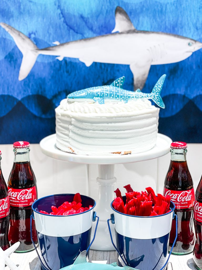 Shark Party Table