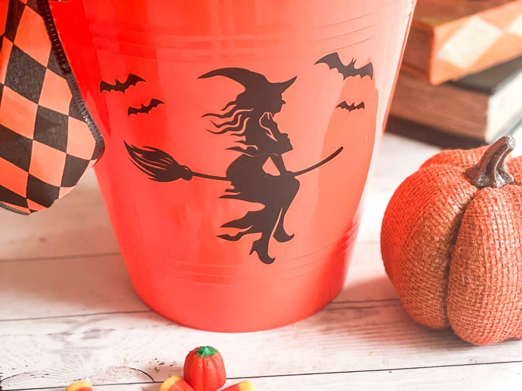 Witch Halloween Bucket