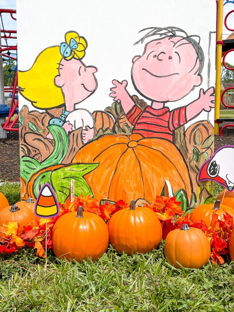 Linus and Sally Great Pumpkin