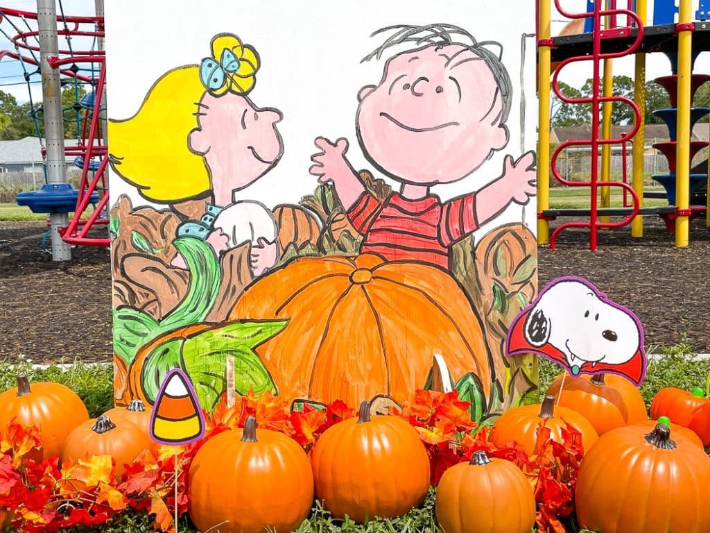 Linus and Sally Pumpkin Patch
