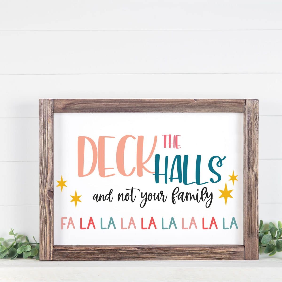 Funny Family Sign by Brooklyn Berry Designs