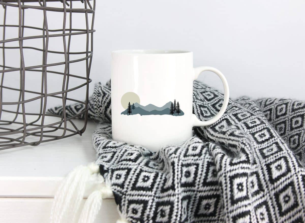 Fall Mountain Coffee Mug