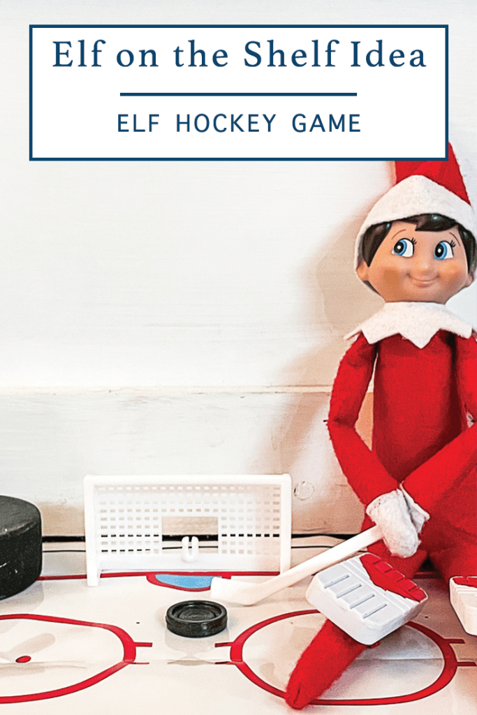 Hockey Elf on a Shelf
