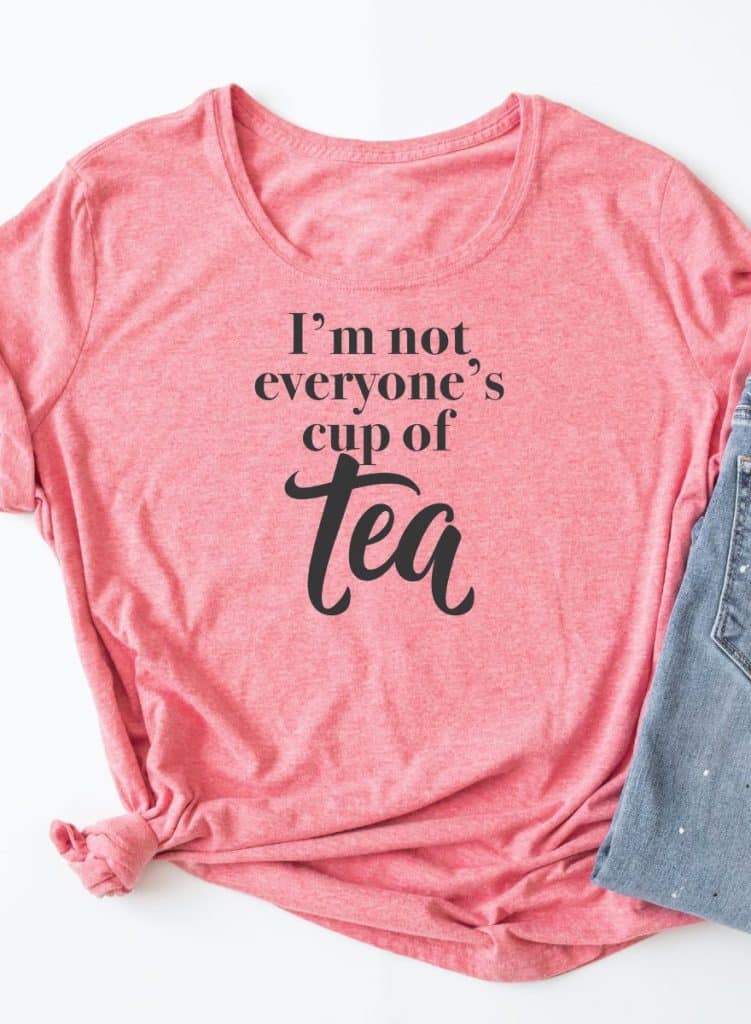 Pink Tea Shirt