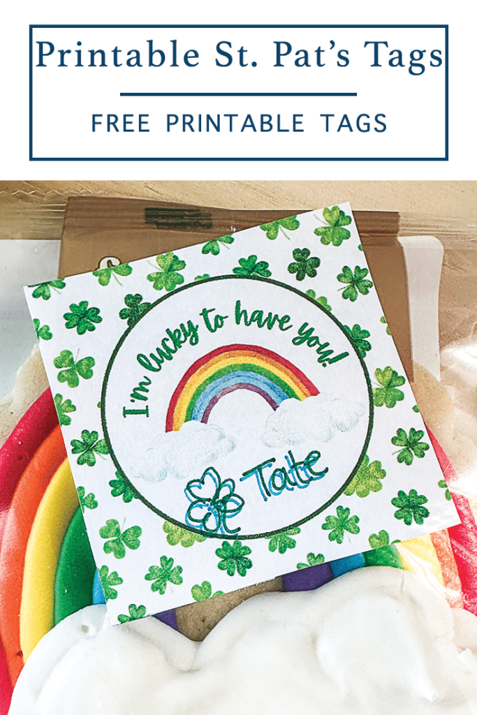Free Printable St. Patrick's Day Tags