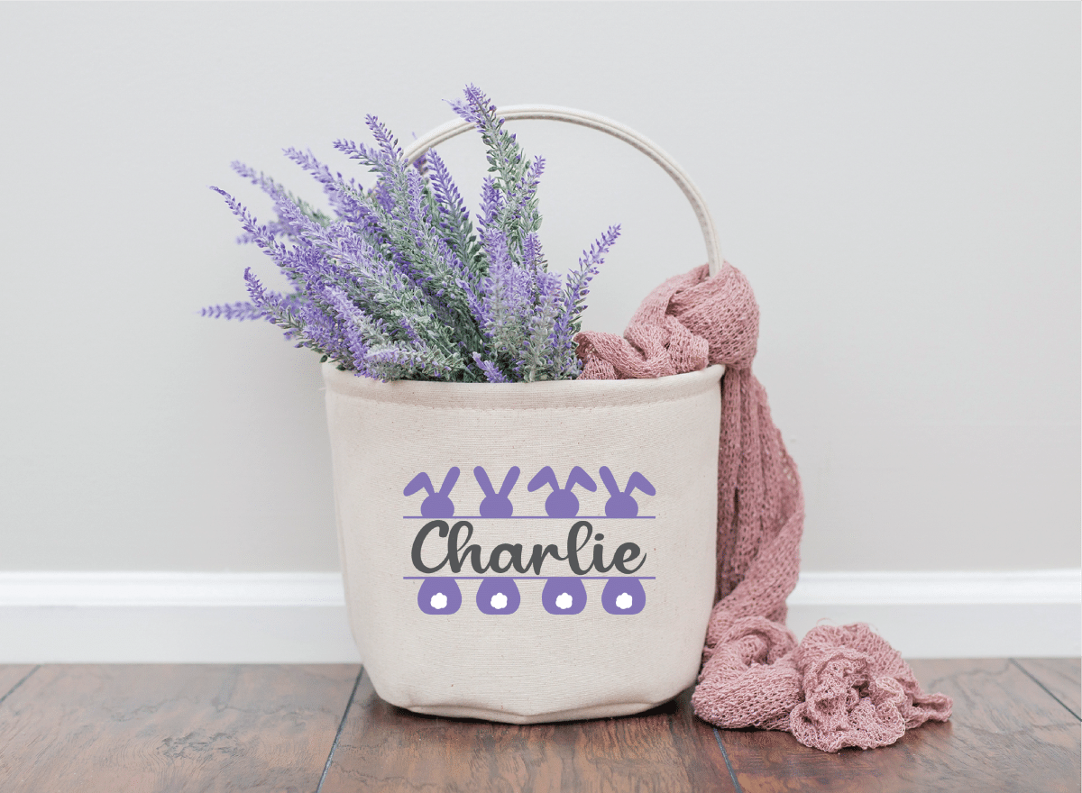 Lavender filled basket