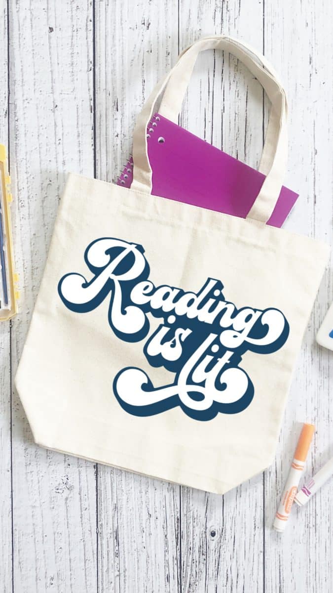 Reading is Lit SVG by Mad in Crafts