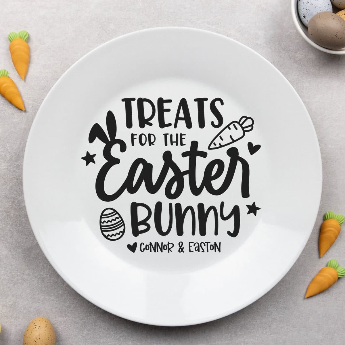 Treats for the Easter Bunny SVG by Kara Creates