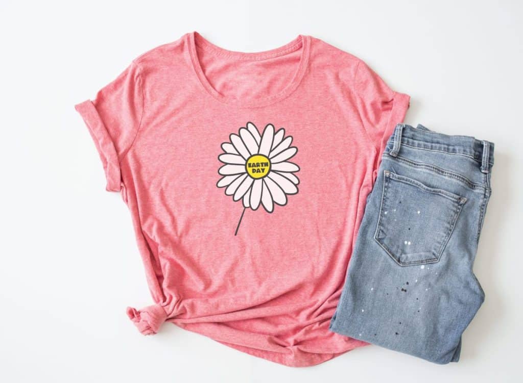 Pink Flower Shirt