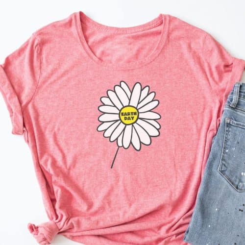 Pink Flower Shirt