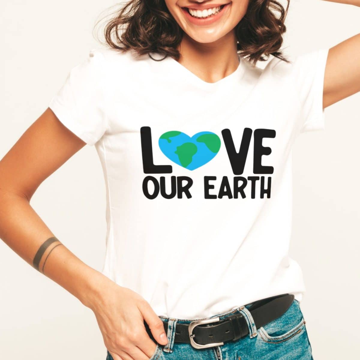 Love Our Earth Shirt by The Crafty Blog Stalker