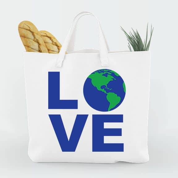 Love Tote Bag by Try It Like It Create It