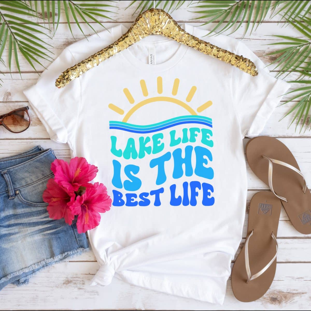 Lake life is the best life shirt by Hello Creative Family