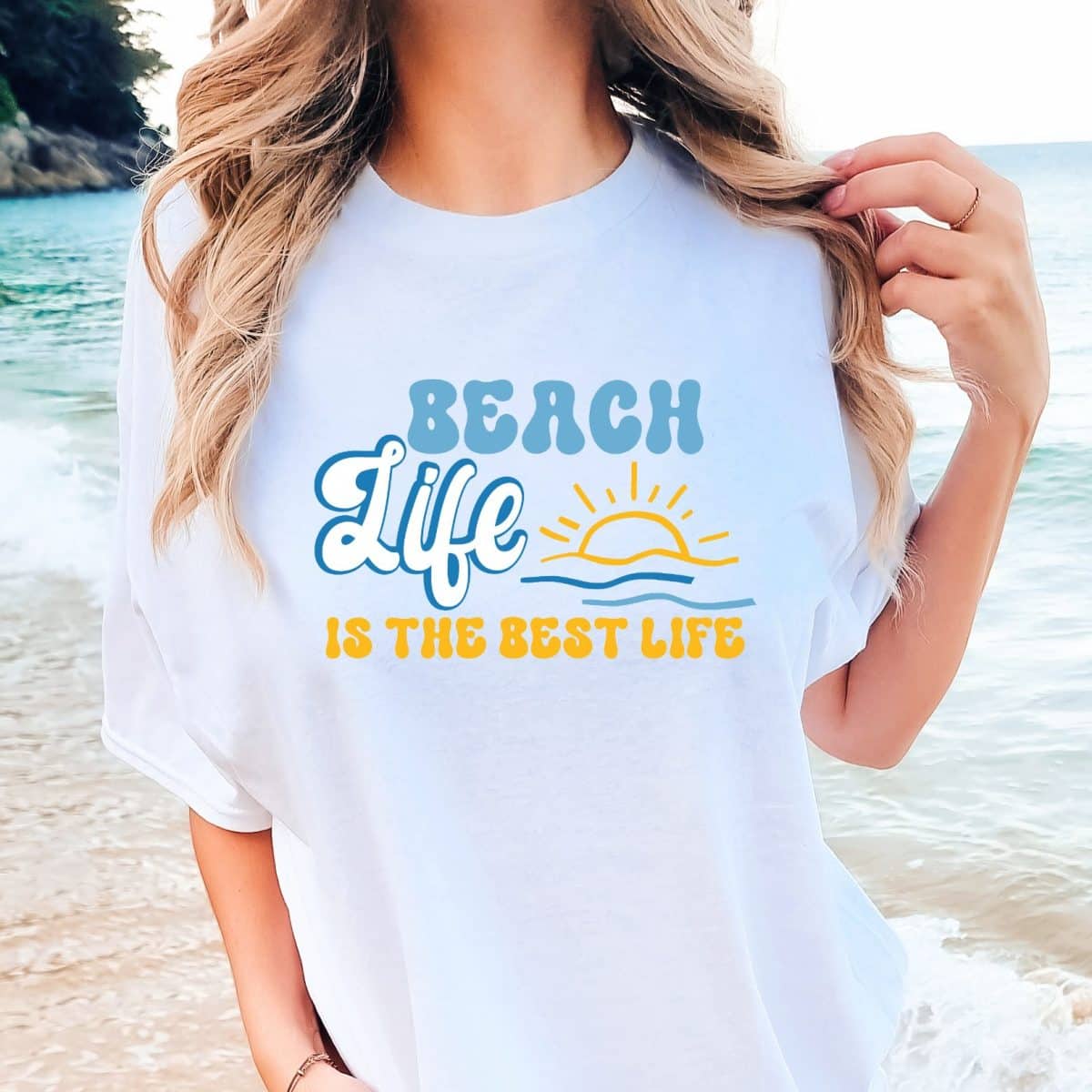Beach Life is the Best Life Shirt by The Girl Creative