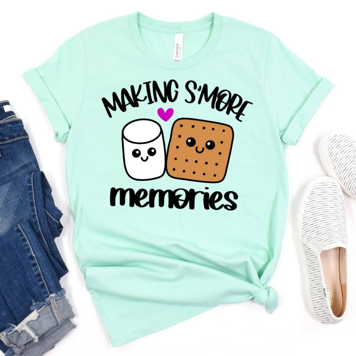 Making S'more Memories Shirt by Hello Creative Family
