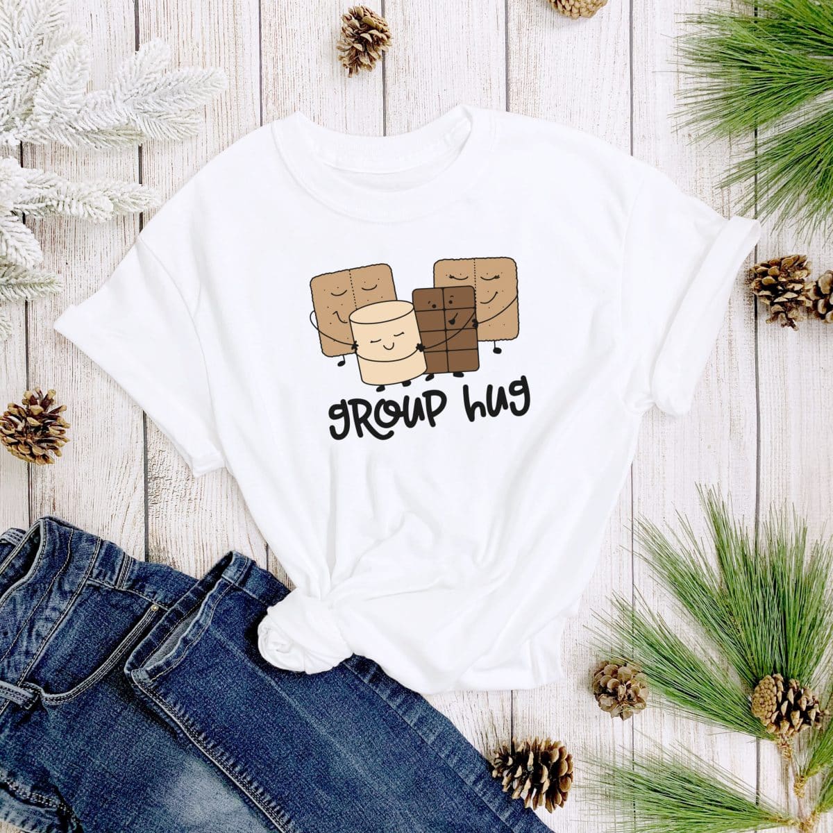 Group Hug Shirt by Mad in Crafts